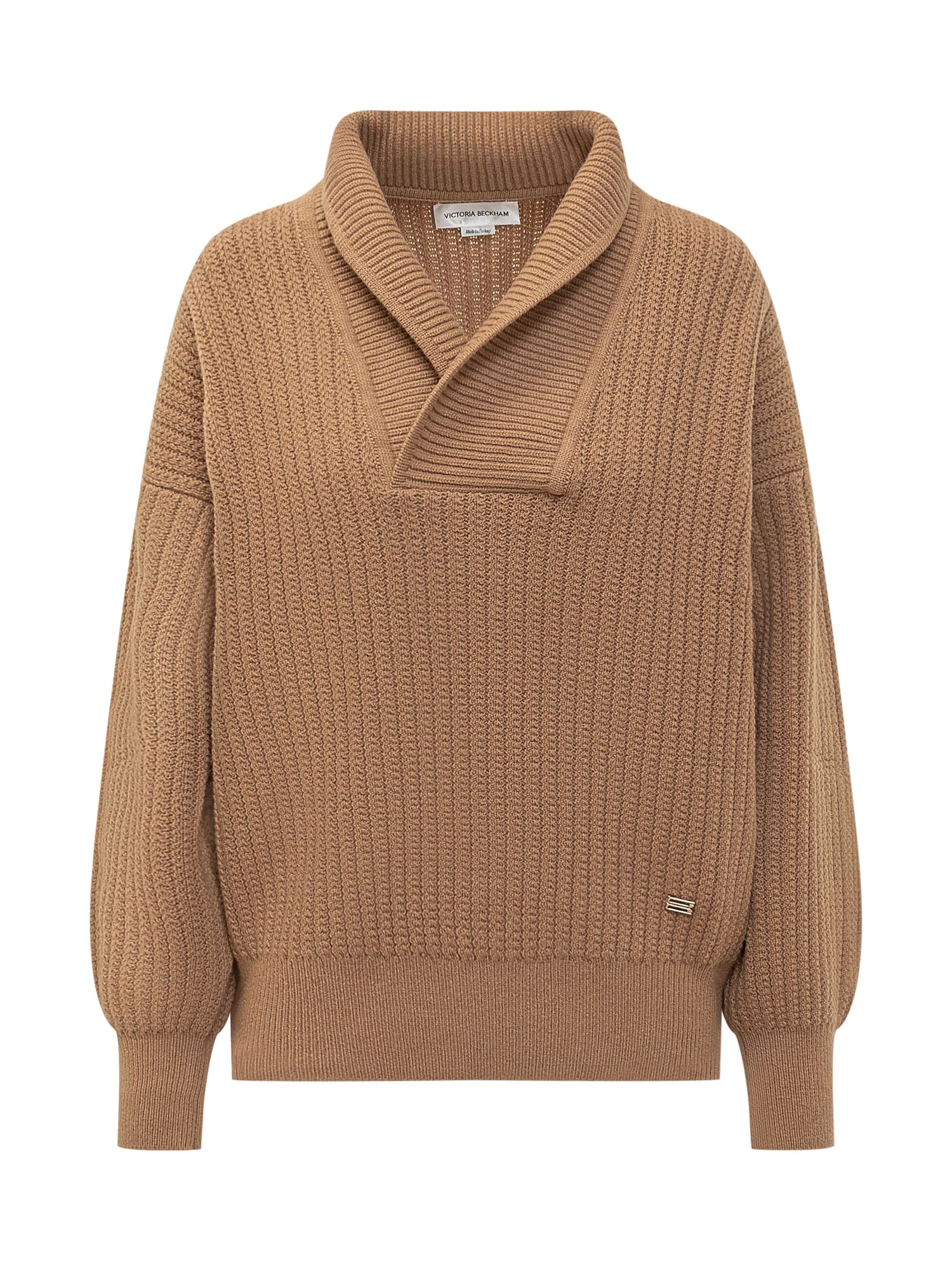 Shop Victoria Beckham Sweater In Camel