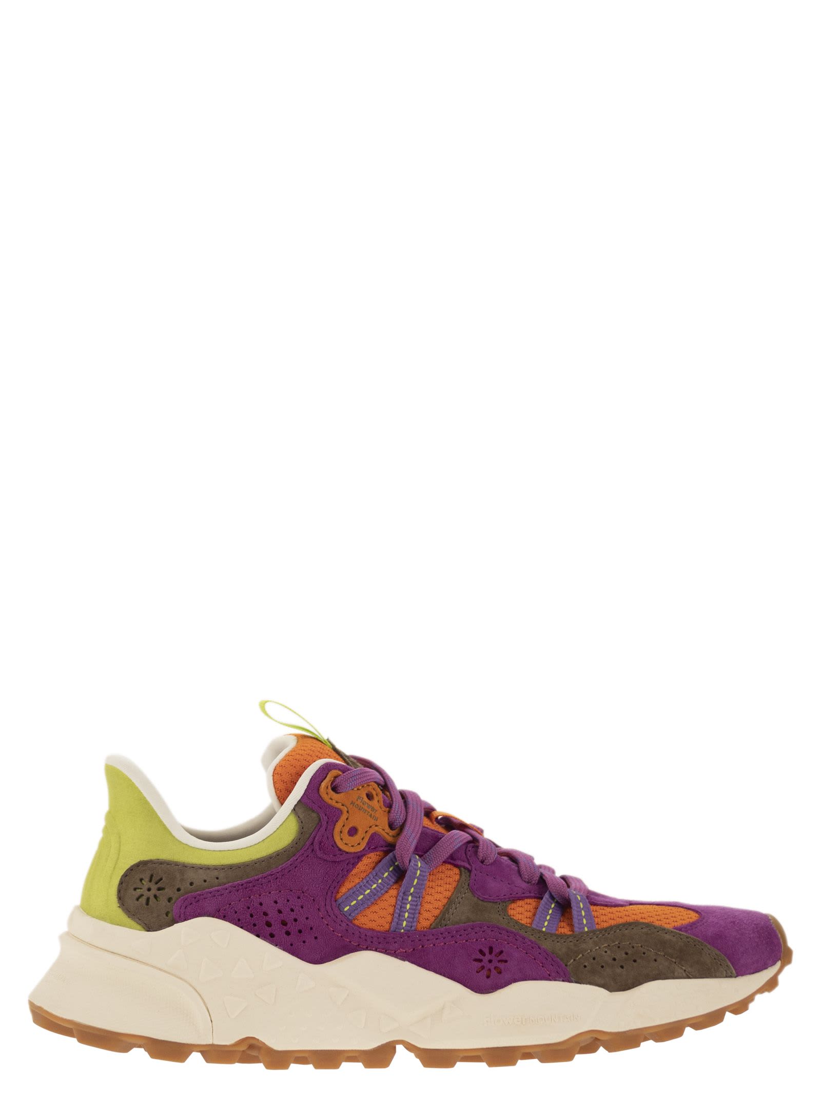 Tiger - Sneakers In Suede And Technical Fabric