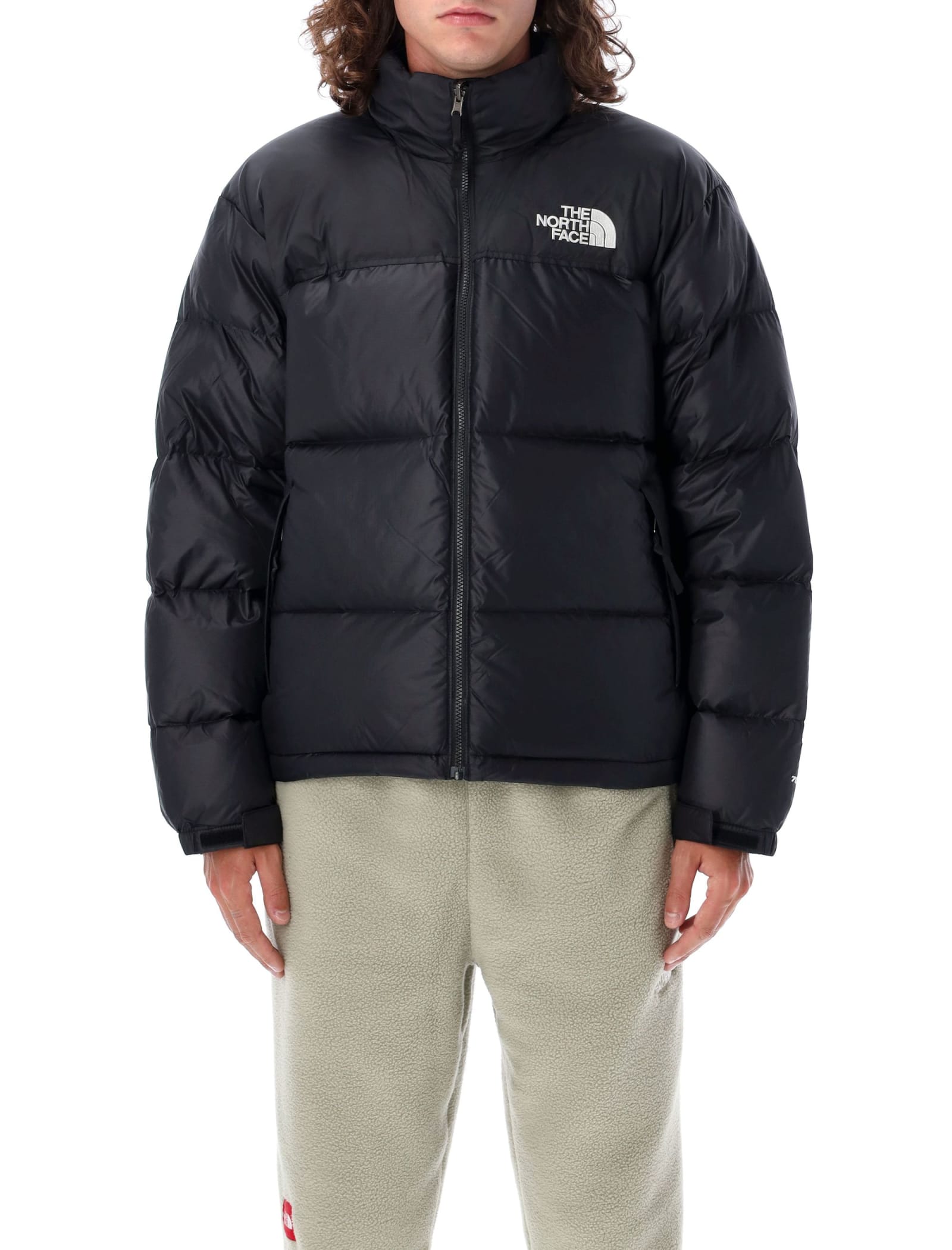 Shop The North Face 1996 Retro Nuptse Jacket In Recycled Tnf Black-npf