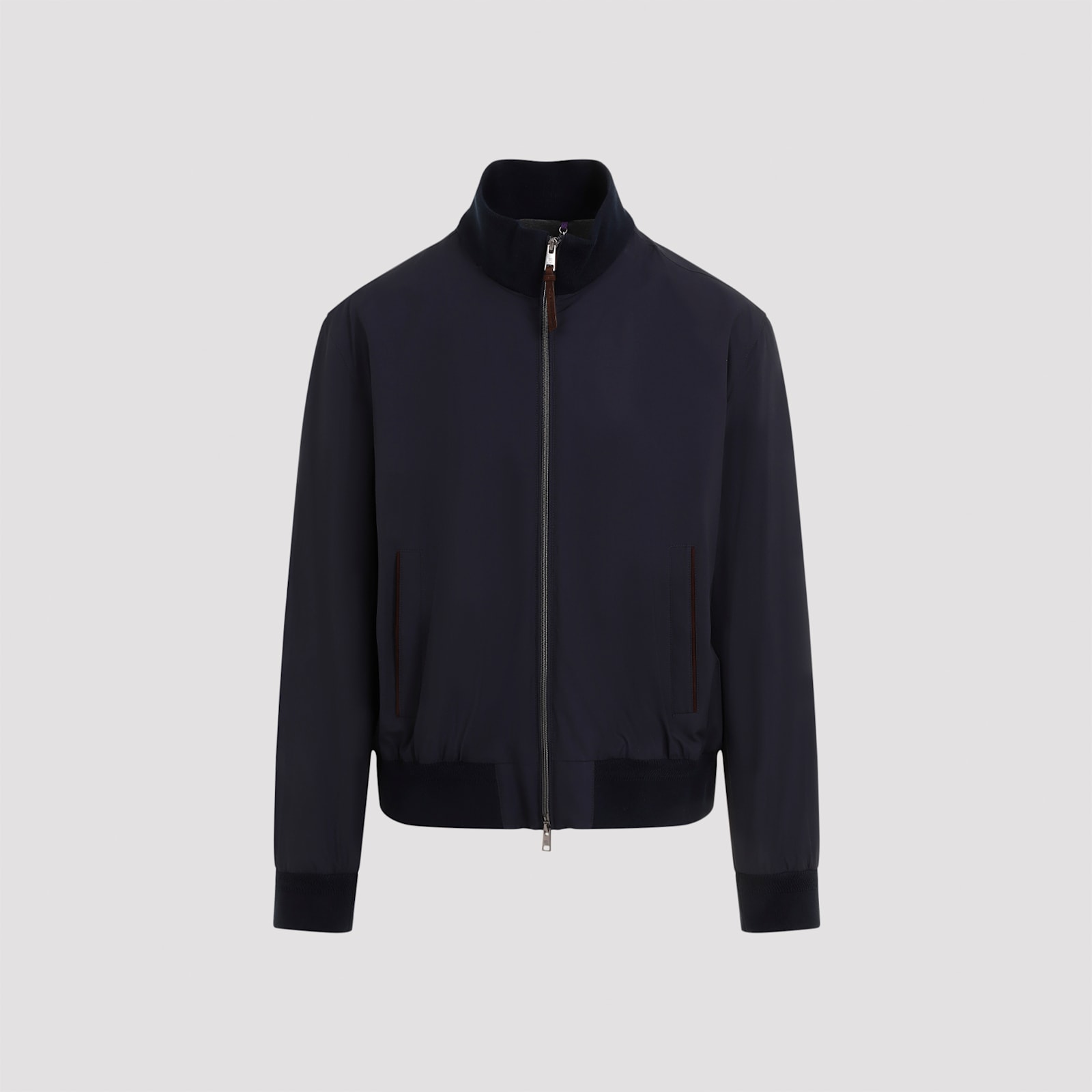 Shop Ralph Lauren Walker Windbreaker Jacket In Maritime Navy