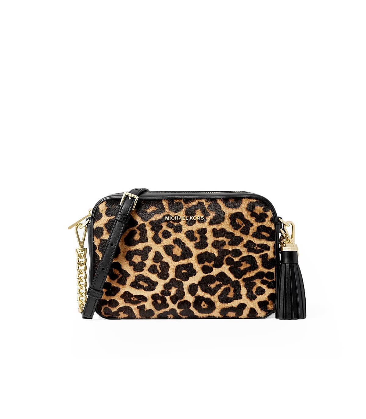 michael kors animal print crossbody