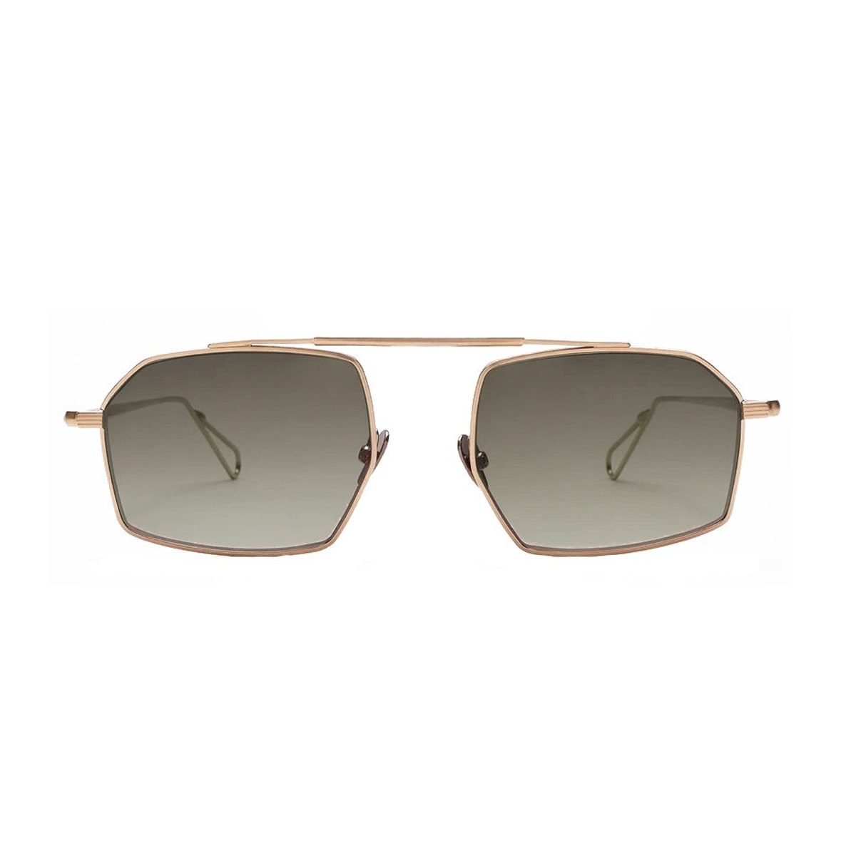 Royale Grey Gold Brushed Rain Sunglasses