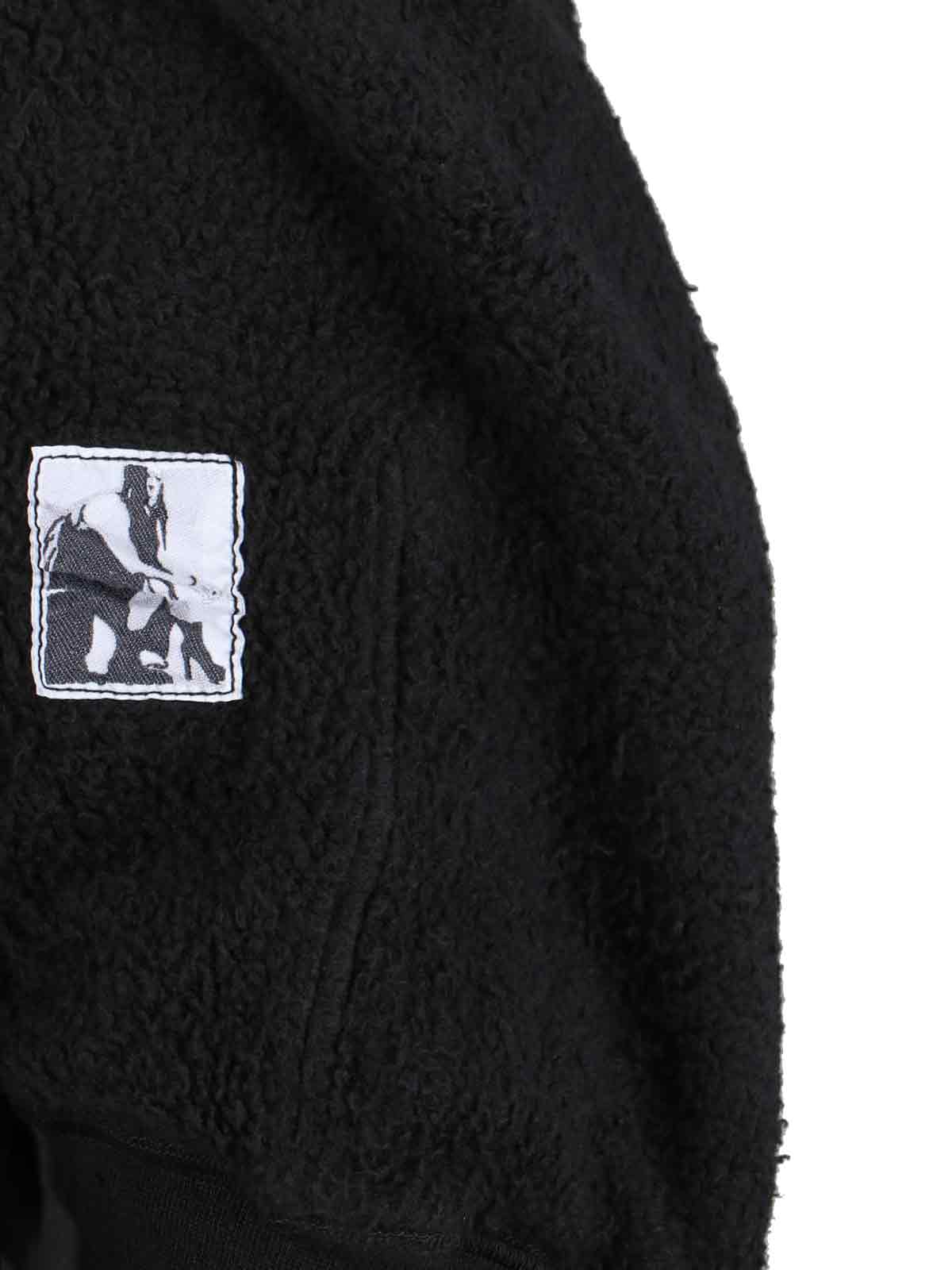 Drkshdw Hoodie With Zip Closure In Black