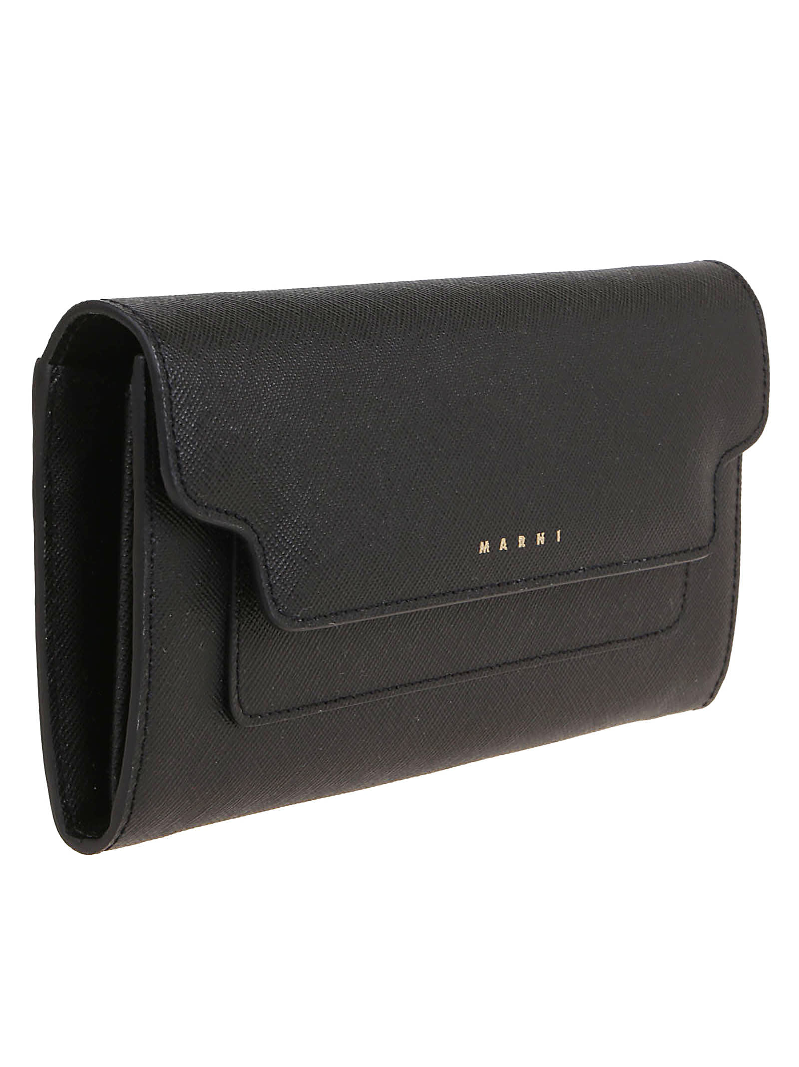 Clutches Marni - Trunk clutch bag in black - PHMO0022U0LV520Z360N