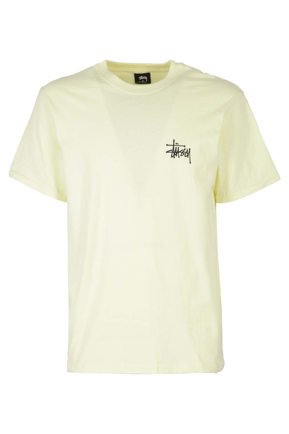 Stussy T-shirt In Yellow