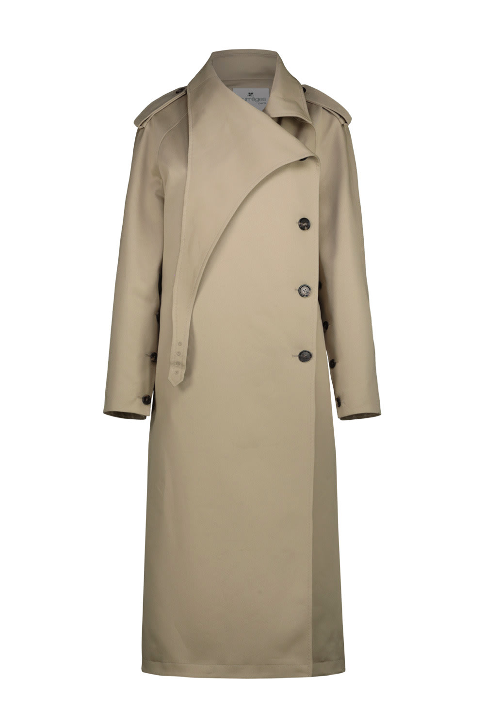 Courrèges Trench Coat Oblique