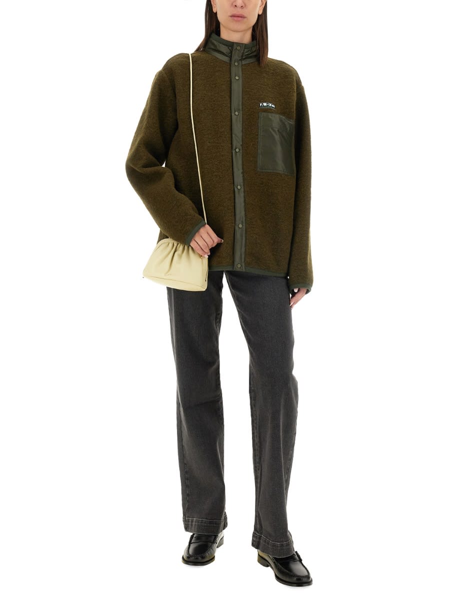 Shop Apc Blouson Ewan In Brown