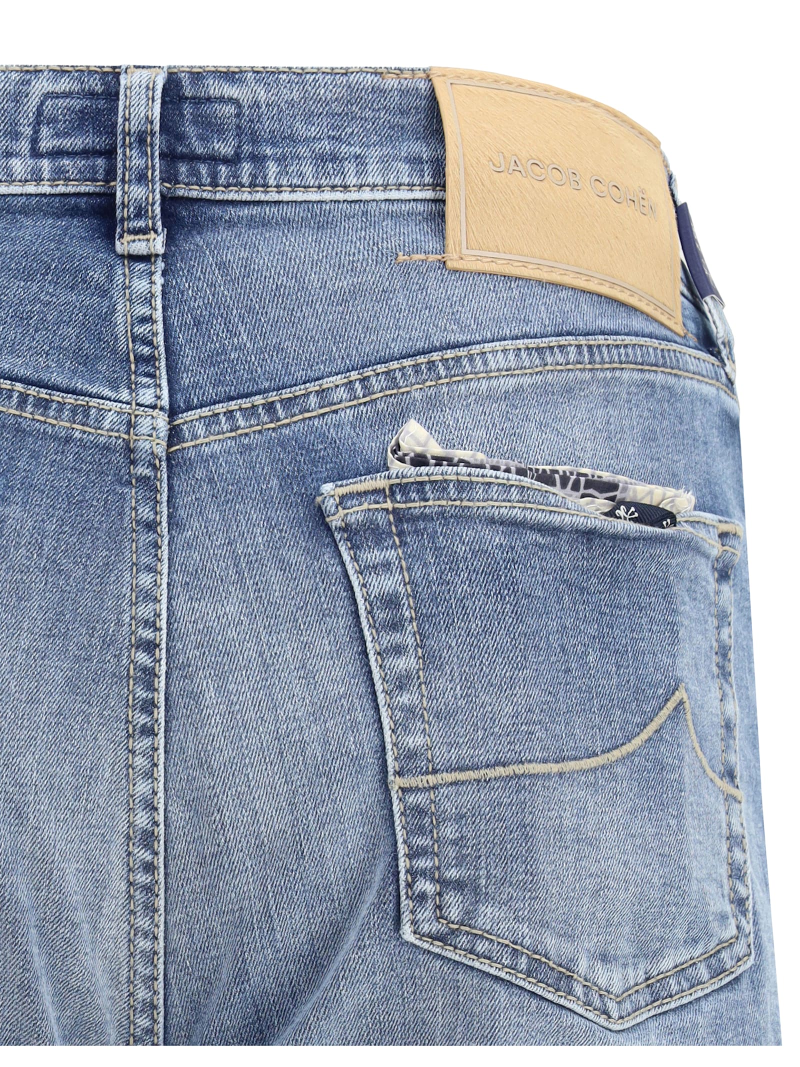 Jacob Cohen Men Edo 5 Pocket Jeans In Blue