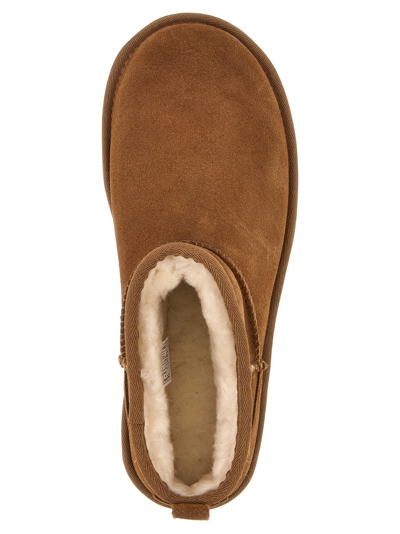 Ugg Classic Ultra Mini Platform Ankle Boots In Brown
