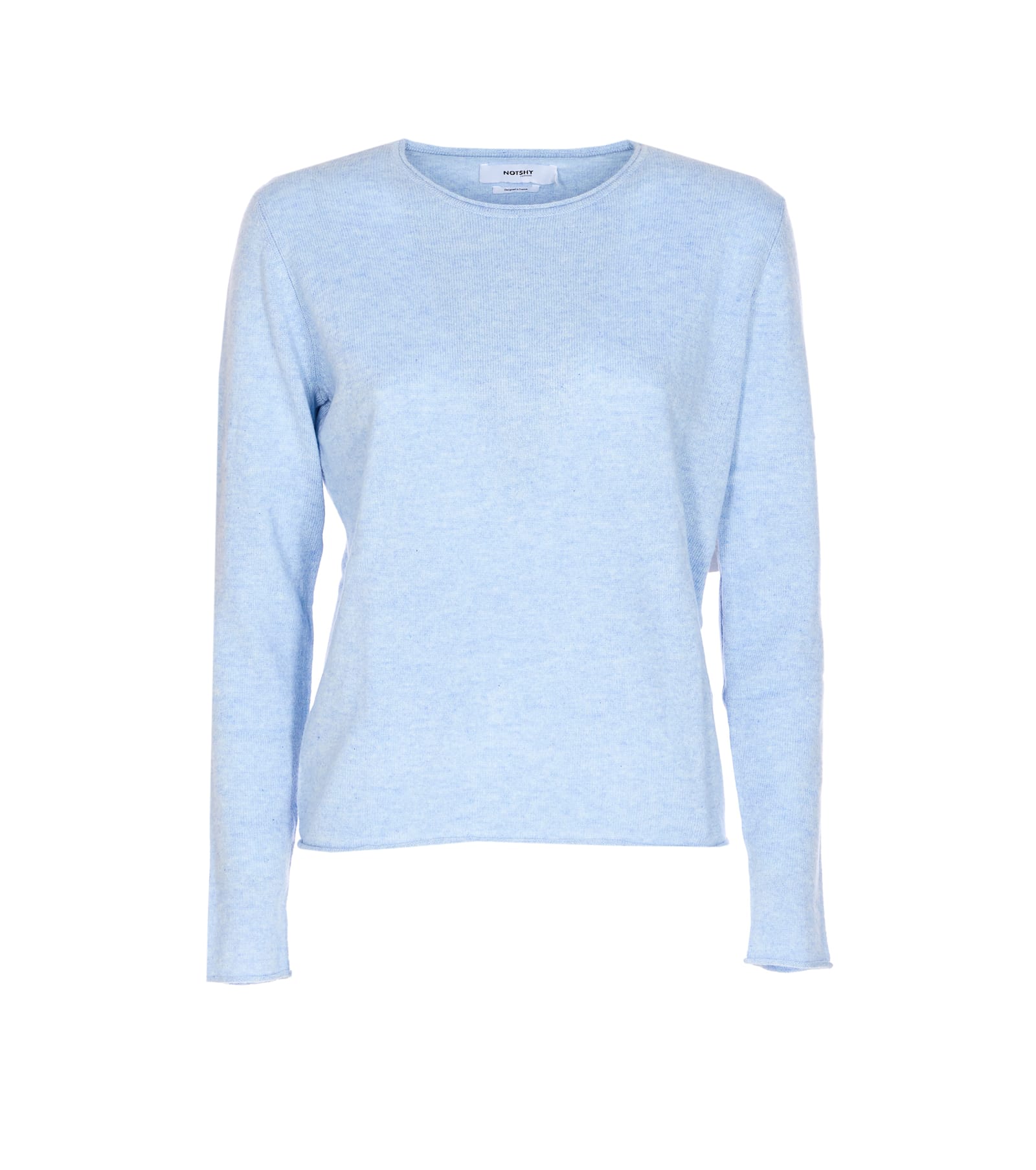 Not Shy Ayla Sweater In Blue