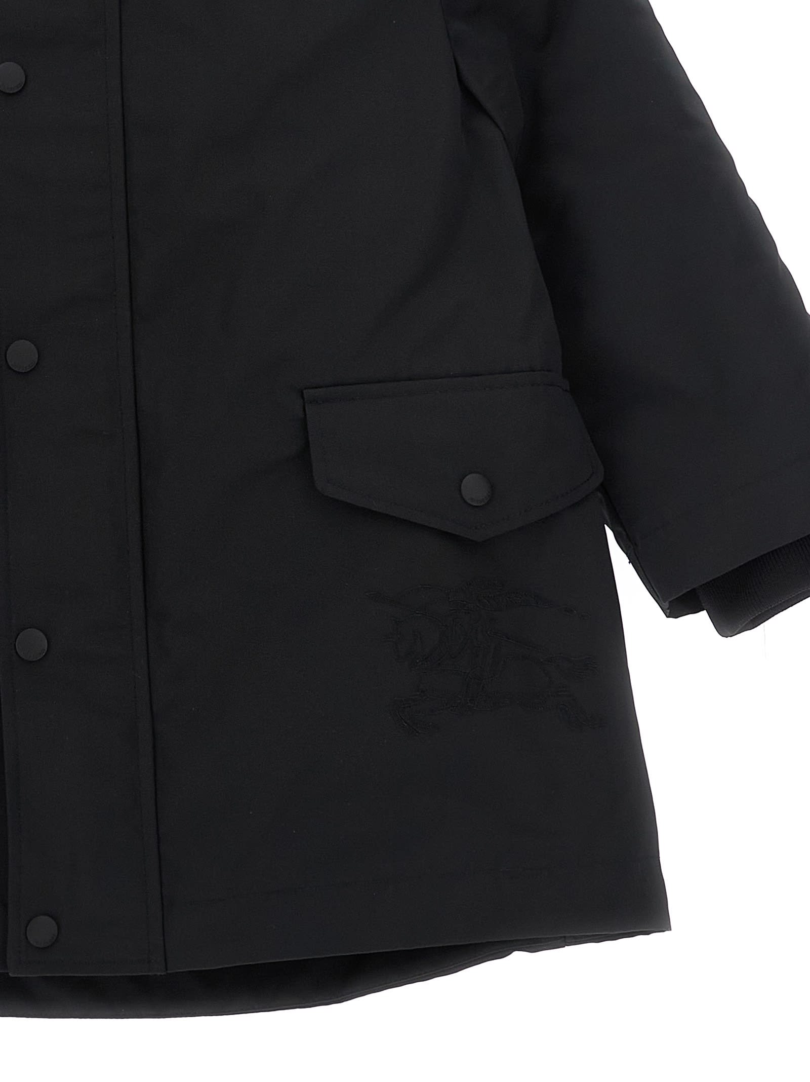 Burberry 2-in-1 Brady Parka In Black