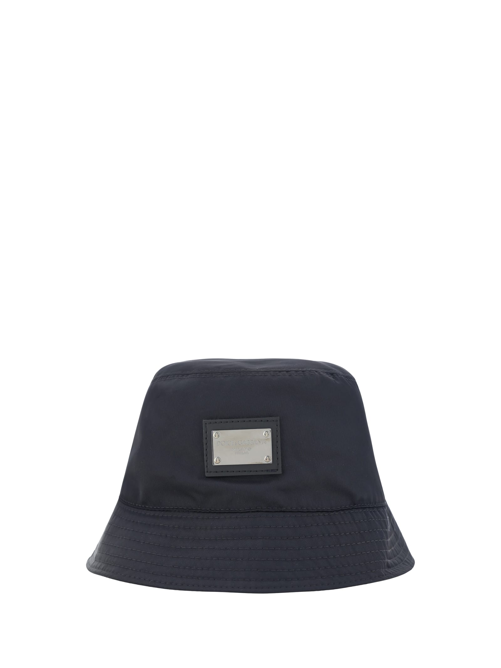 Shop Dolce & Gabbana Bucket Hat In Nero