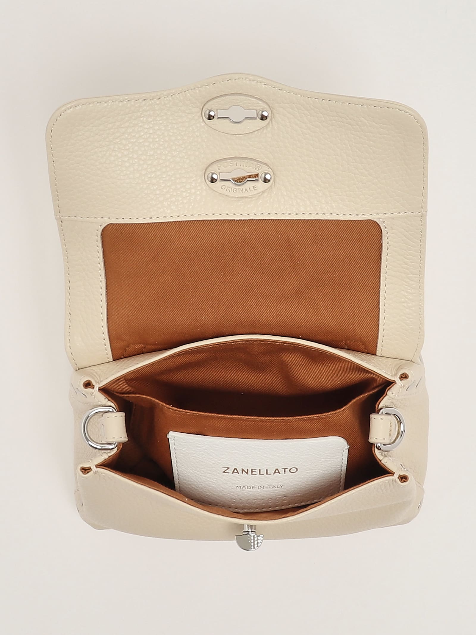 Zanellato Postina Daily Baby Shoulder Bag In Gray