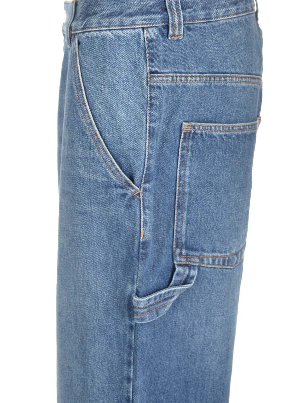 Shop Isabel Marant Jorama Baggy Fit Jeans In Blue