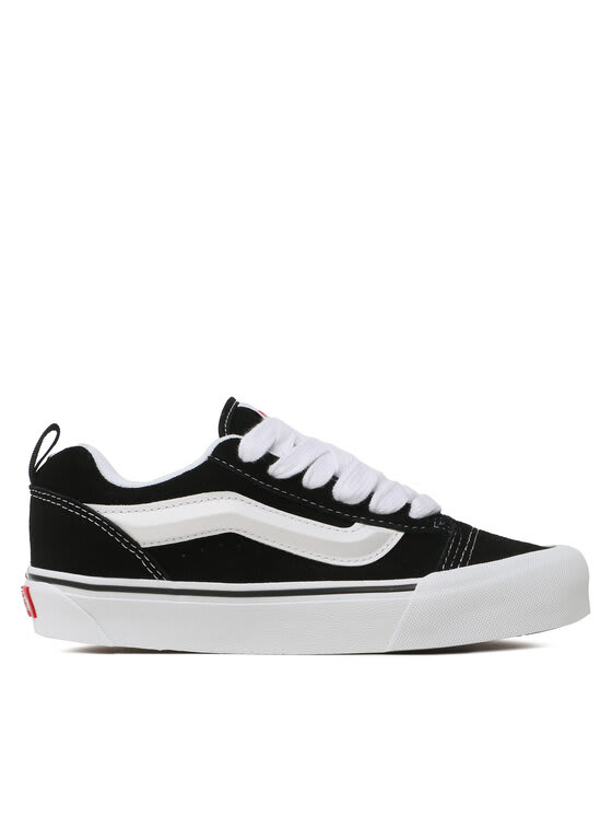 Vans Knu Skool Sneaker In Black