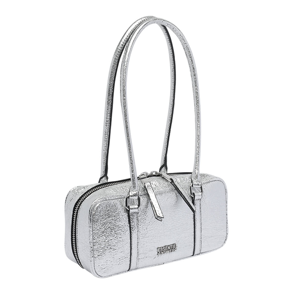 Essentiel Antwerp Inosa Shoulder Bag In Silver