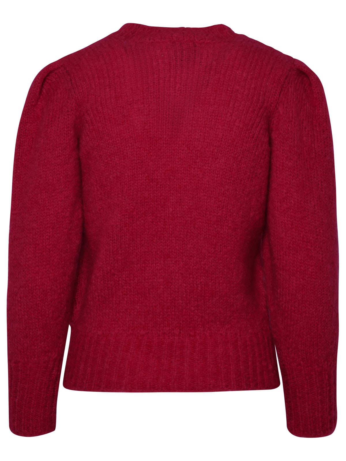 Shop Isabel Marant Emma Fuchsia Mohair Sweater In Fucsia