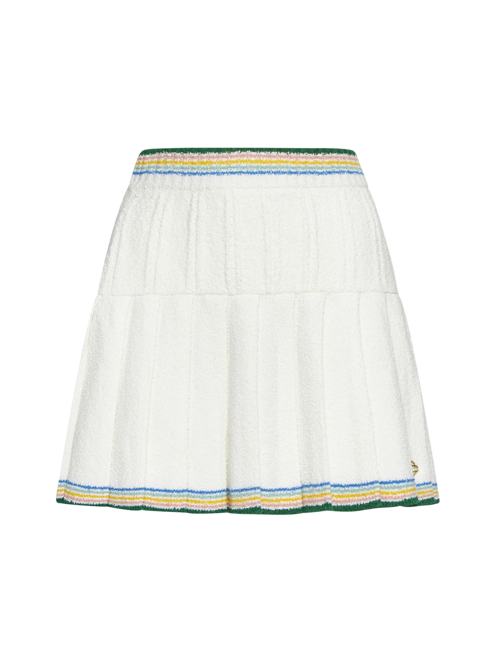 Pleated Mini Skirt