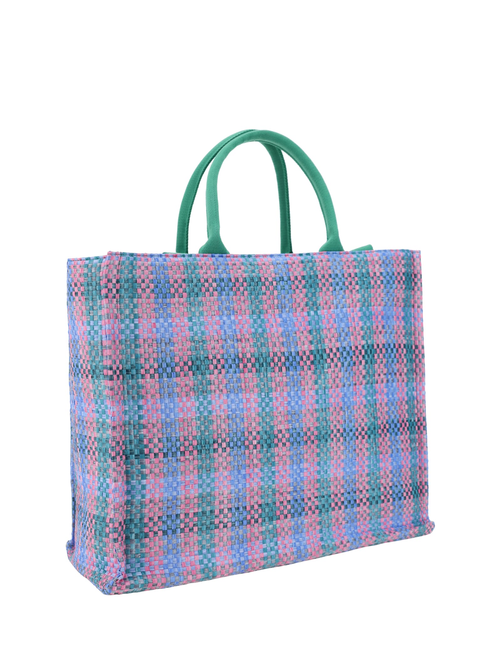 Shop Marni Handbag In Green