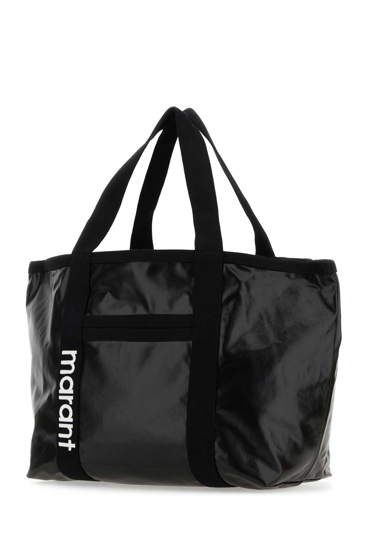 Isabel Marant Black Canvas Darwen Shopping Bag