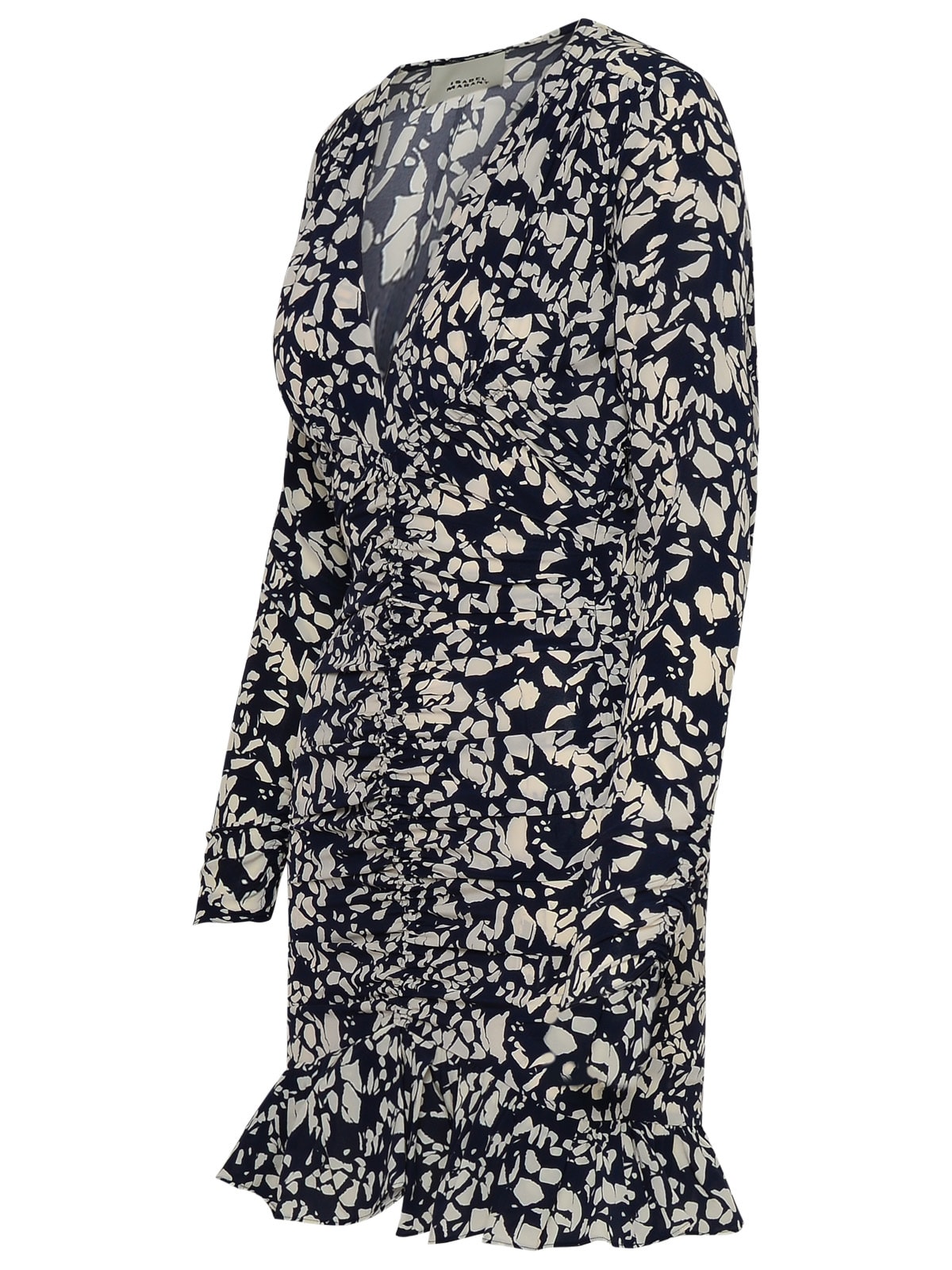 Isabel Marant Printed Dress In Black