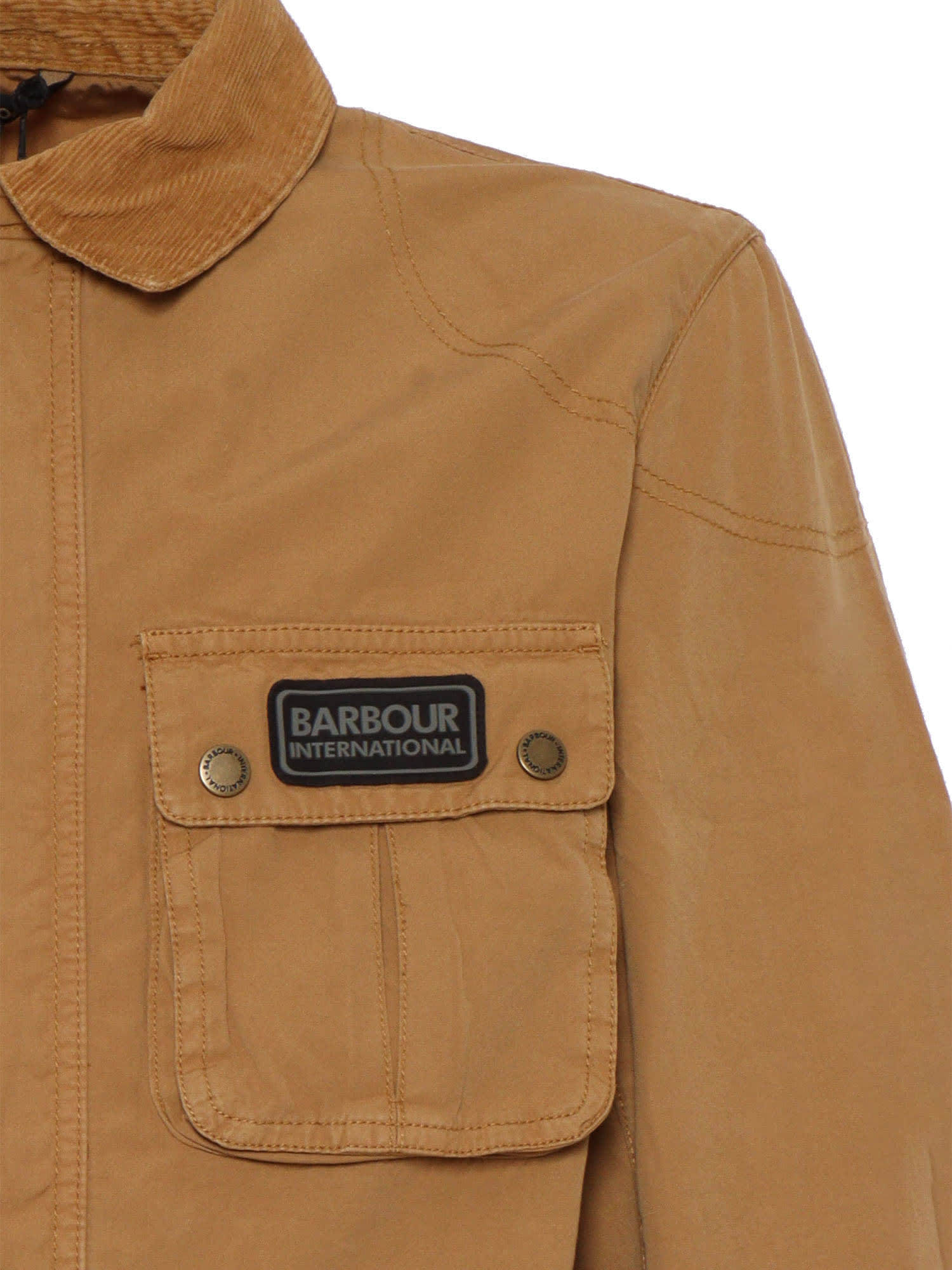 Shop Barbour Barwell  Jacket In Brown