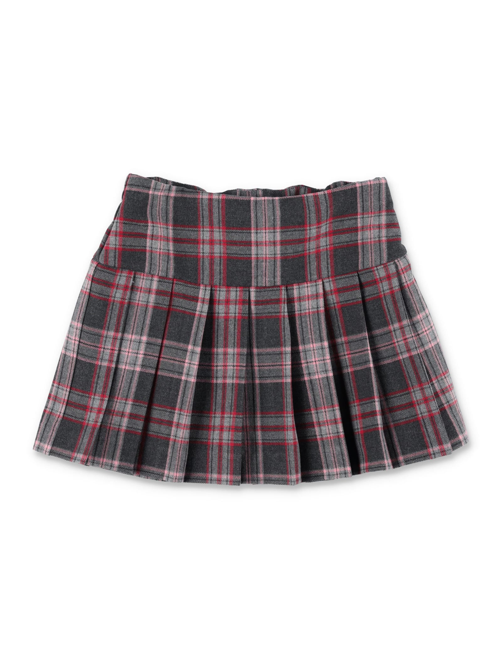 Shop Il Gufo Check Skirt