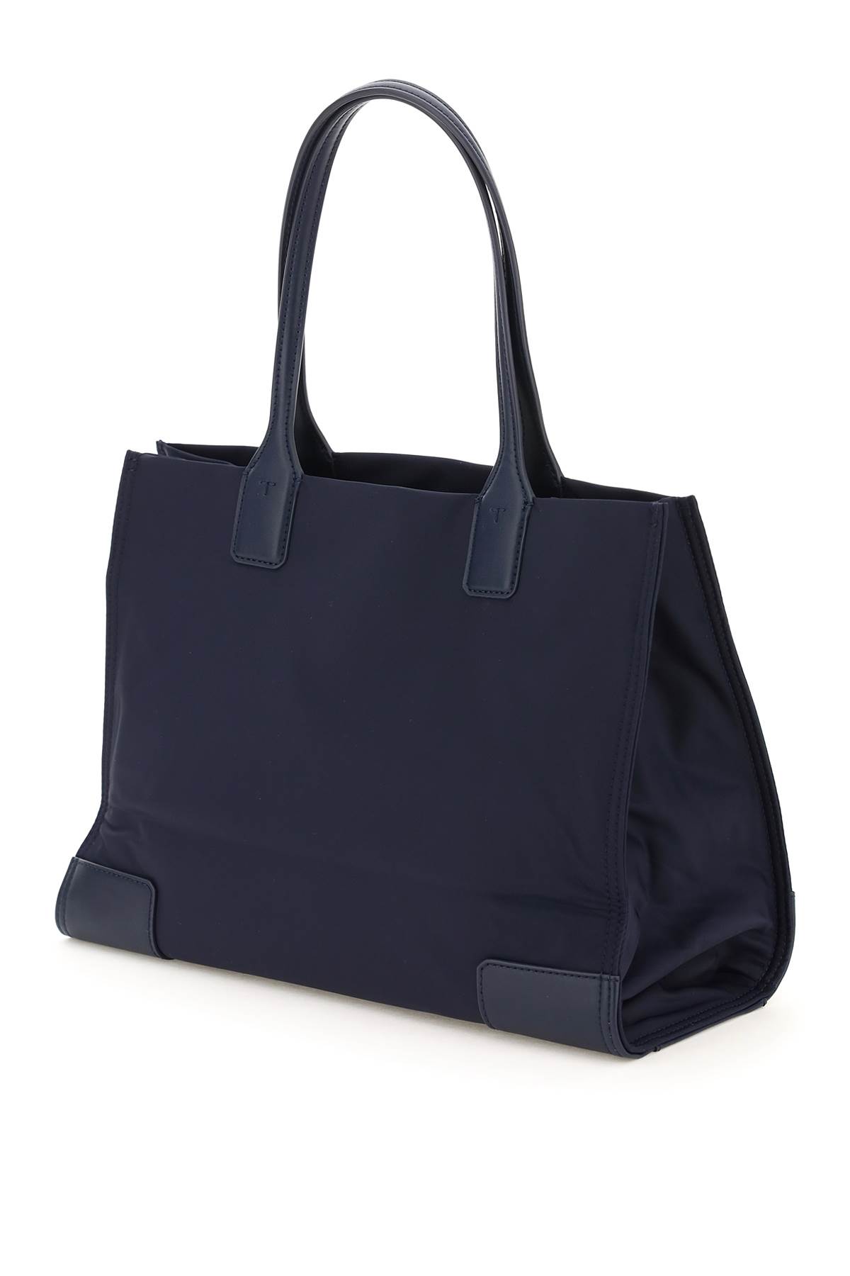 Shop Tory Burch Small Ella Tote Bag In Tory Navy (blue)