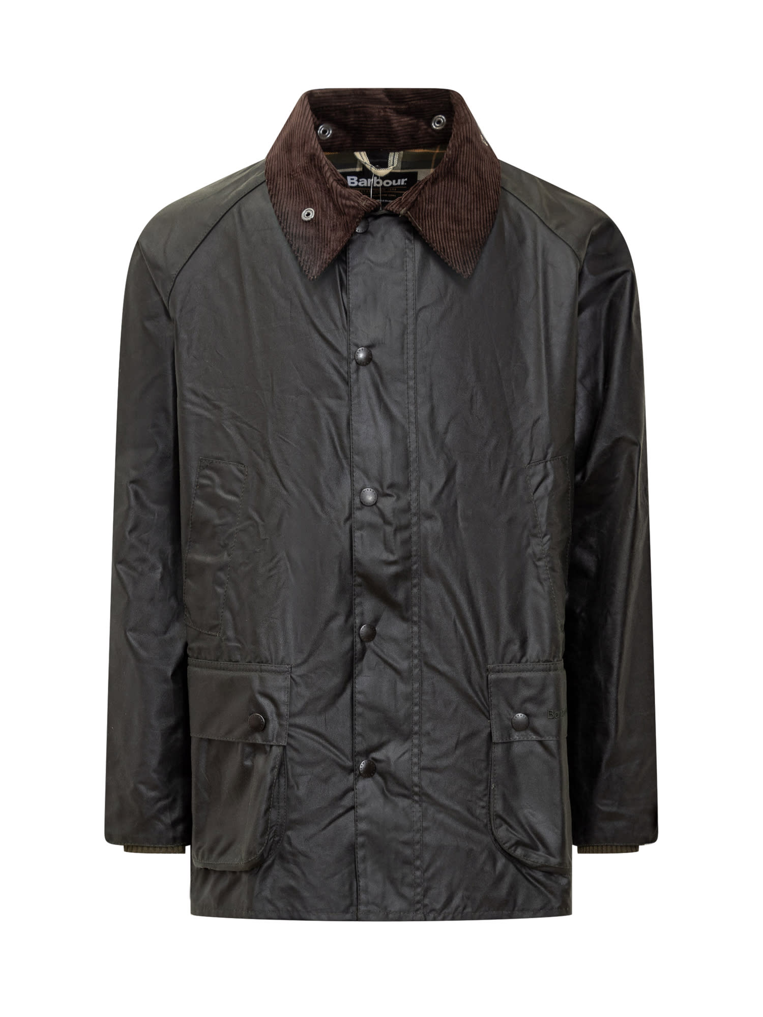 Shop Barbour Bedale Wax Jacket In Sage