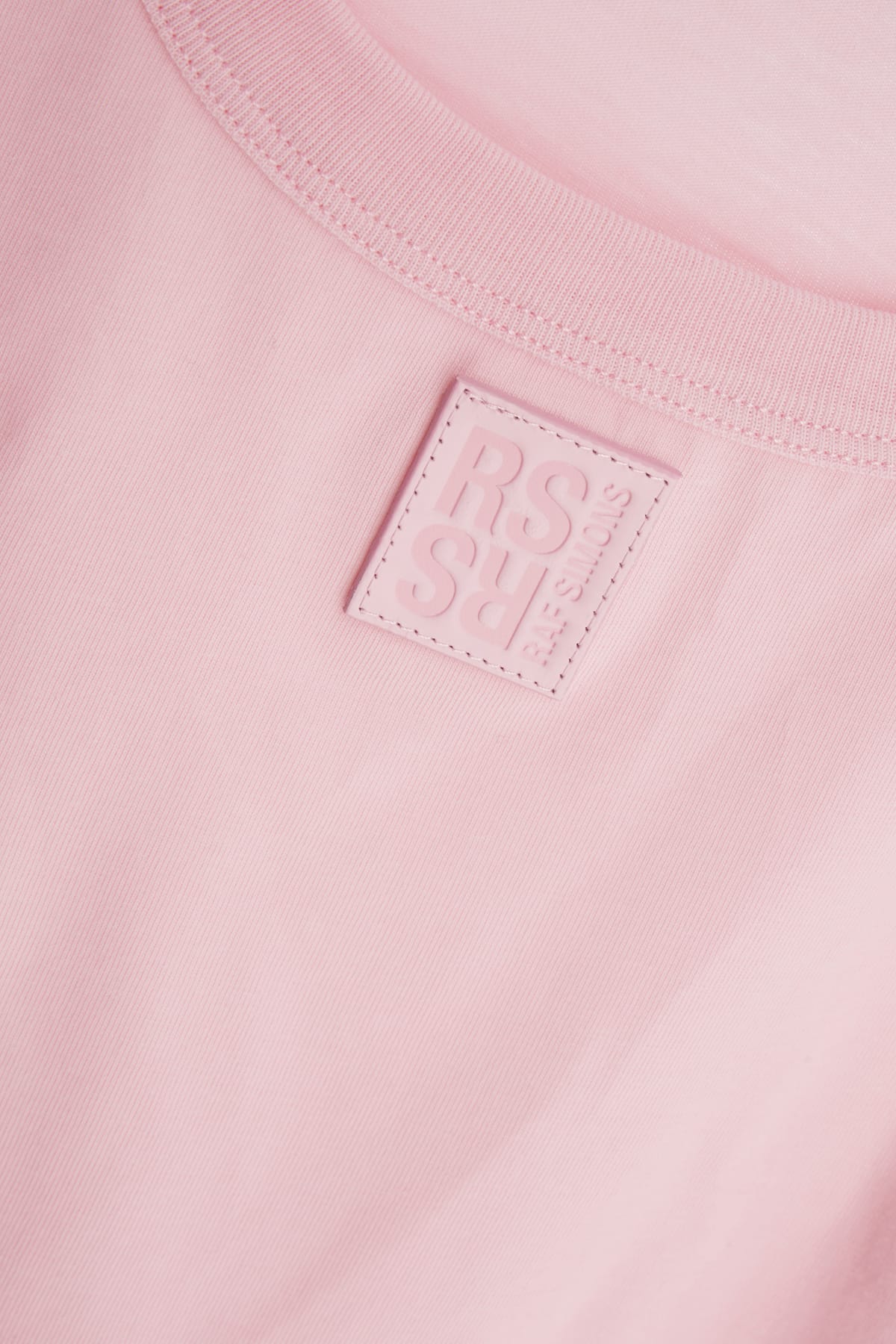 RAF SIMONS PINK COTTON TOP 