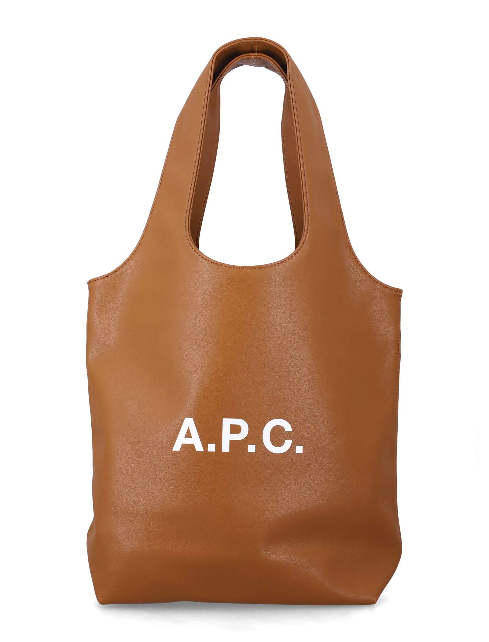 A. p.c. Ninon Black Small Faux Leather Tote
