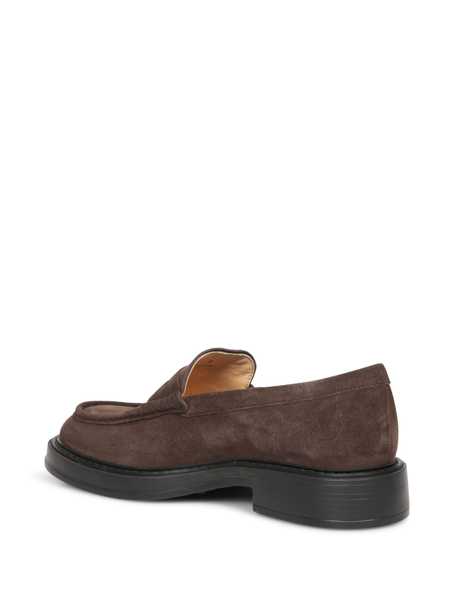 Shop Tod's Ultralight Brown Suede Loafer