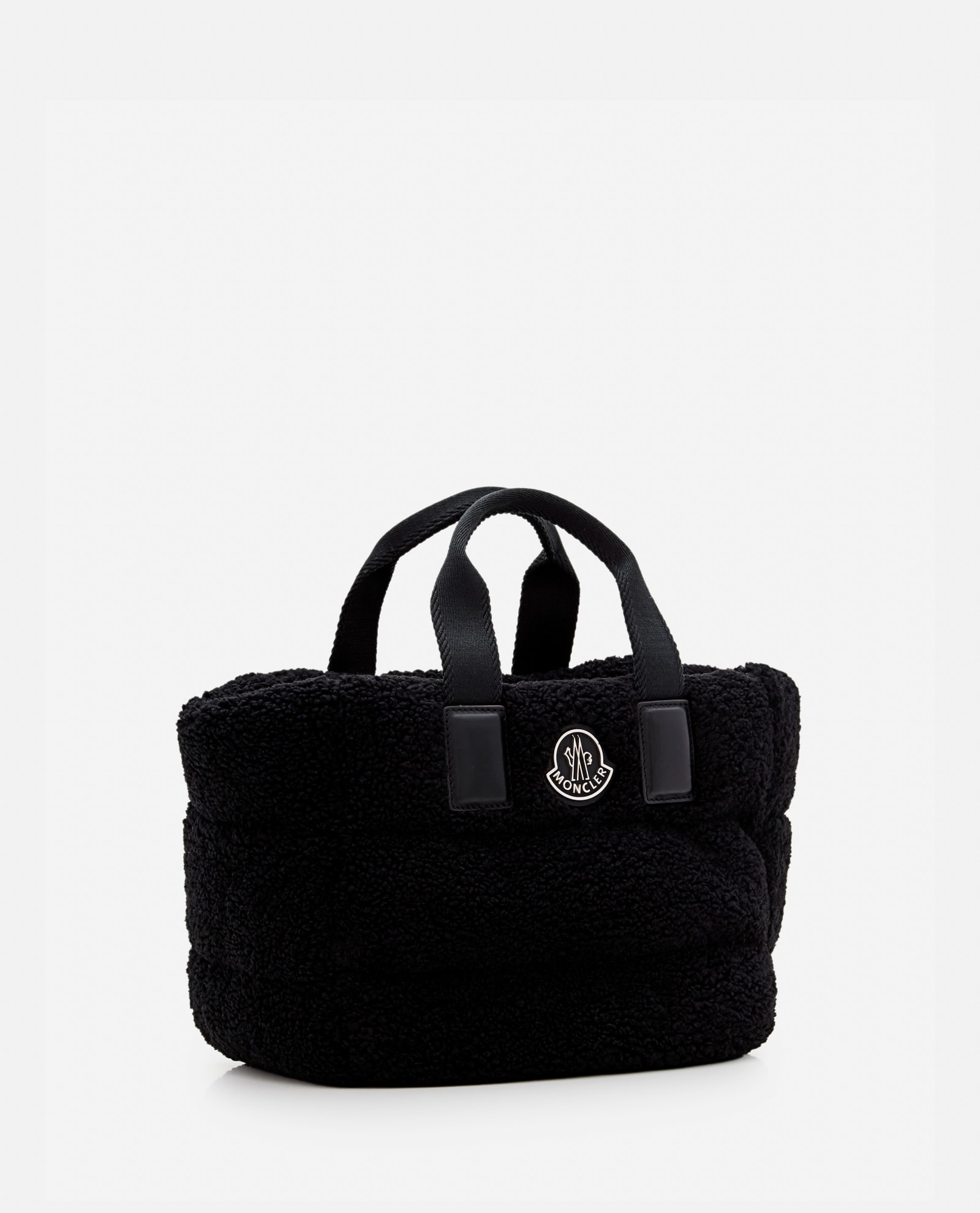 Shop Moncler Mini Caradoc Cross Body Bag In Black