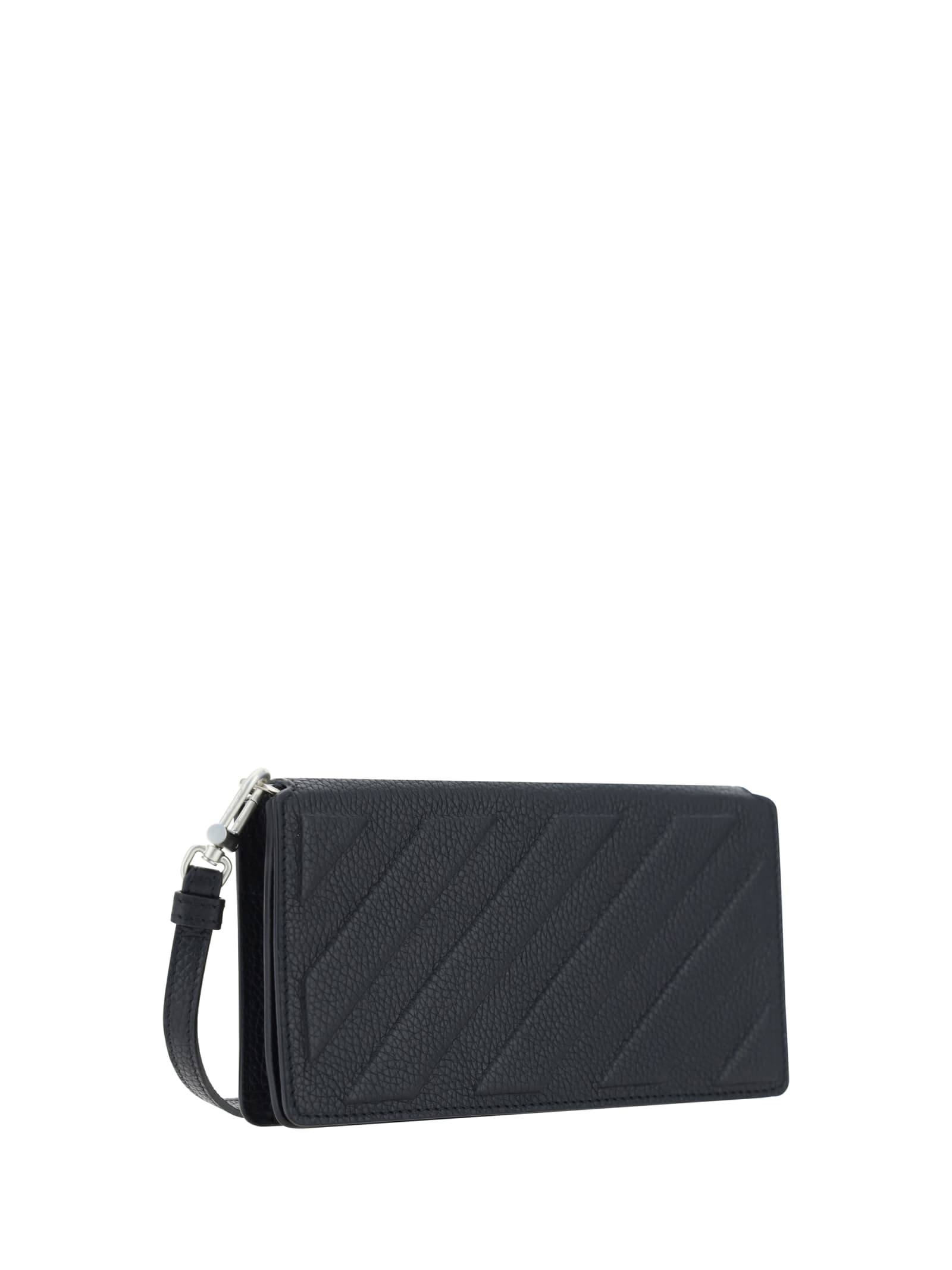 Shop Off-white Mini Shoulder Bag In Black