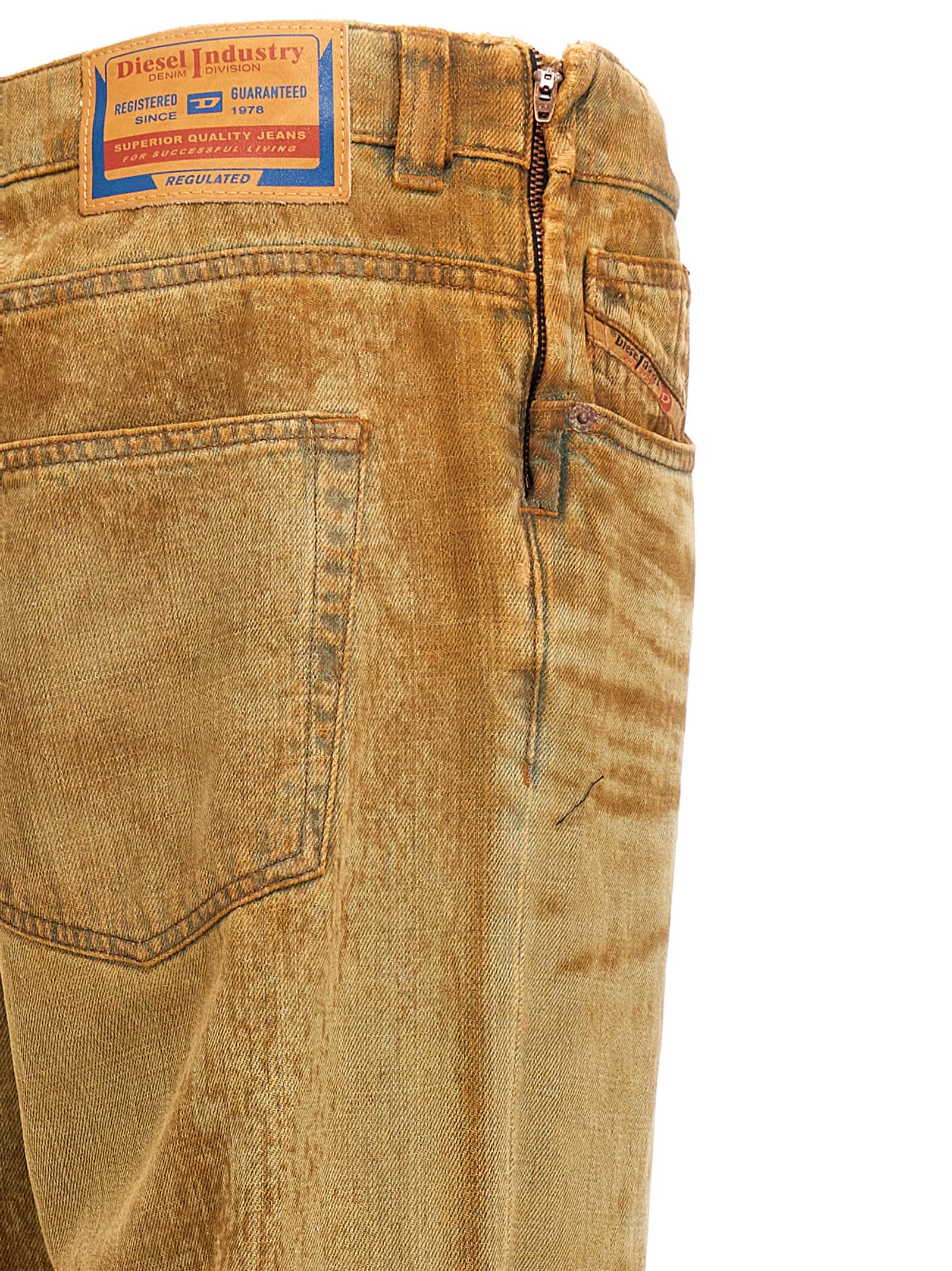 Shop Diesel 2010 D-macs-fsf Jeans In Brown