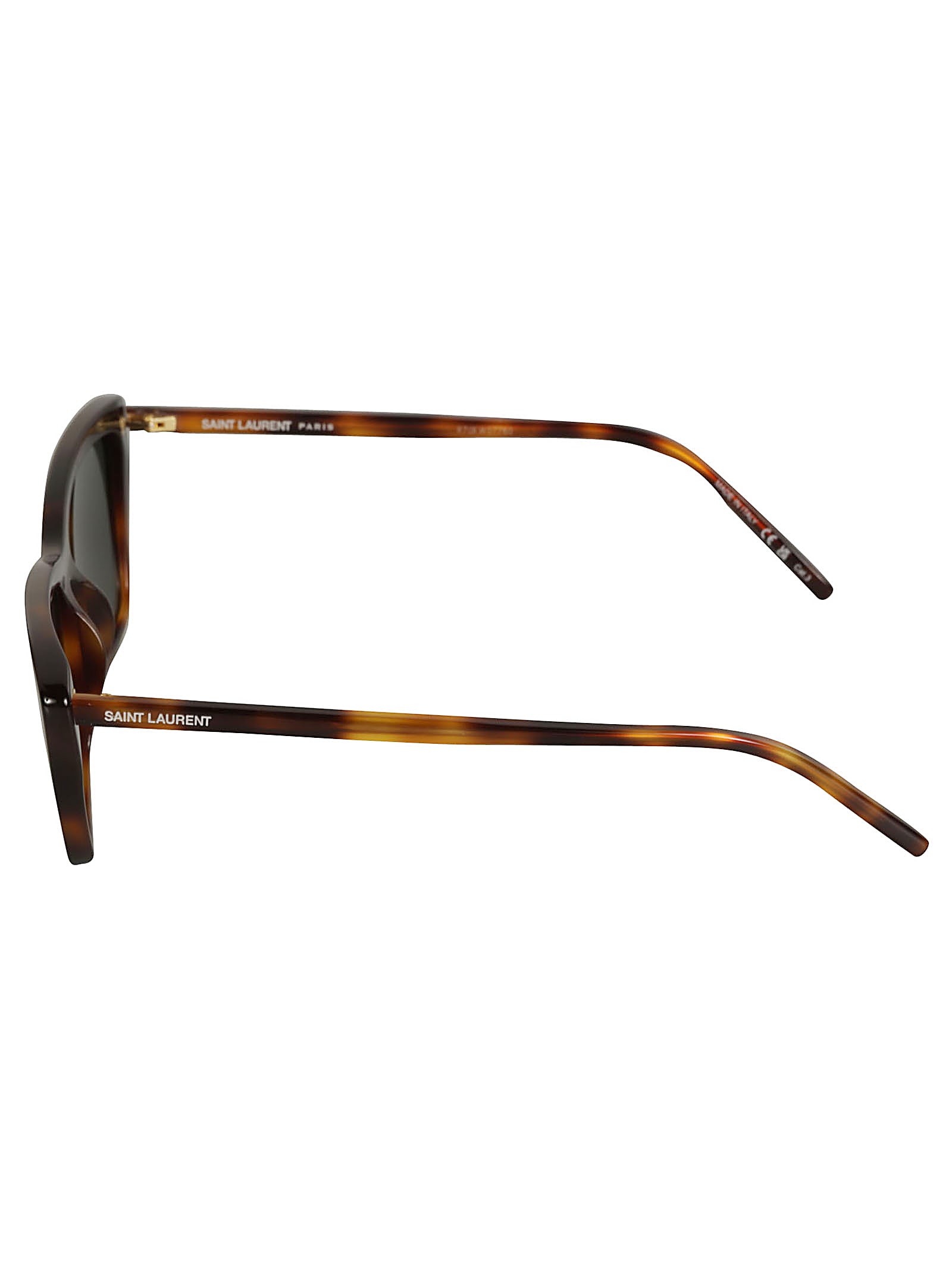 Saint Laurent Sl737 Mica Sunglasses In Brown