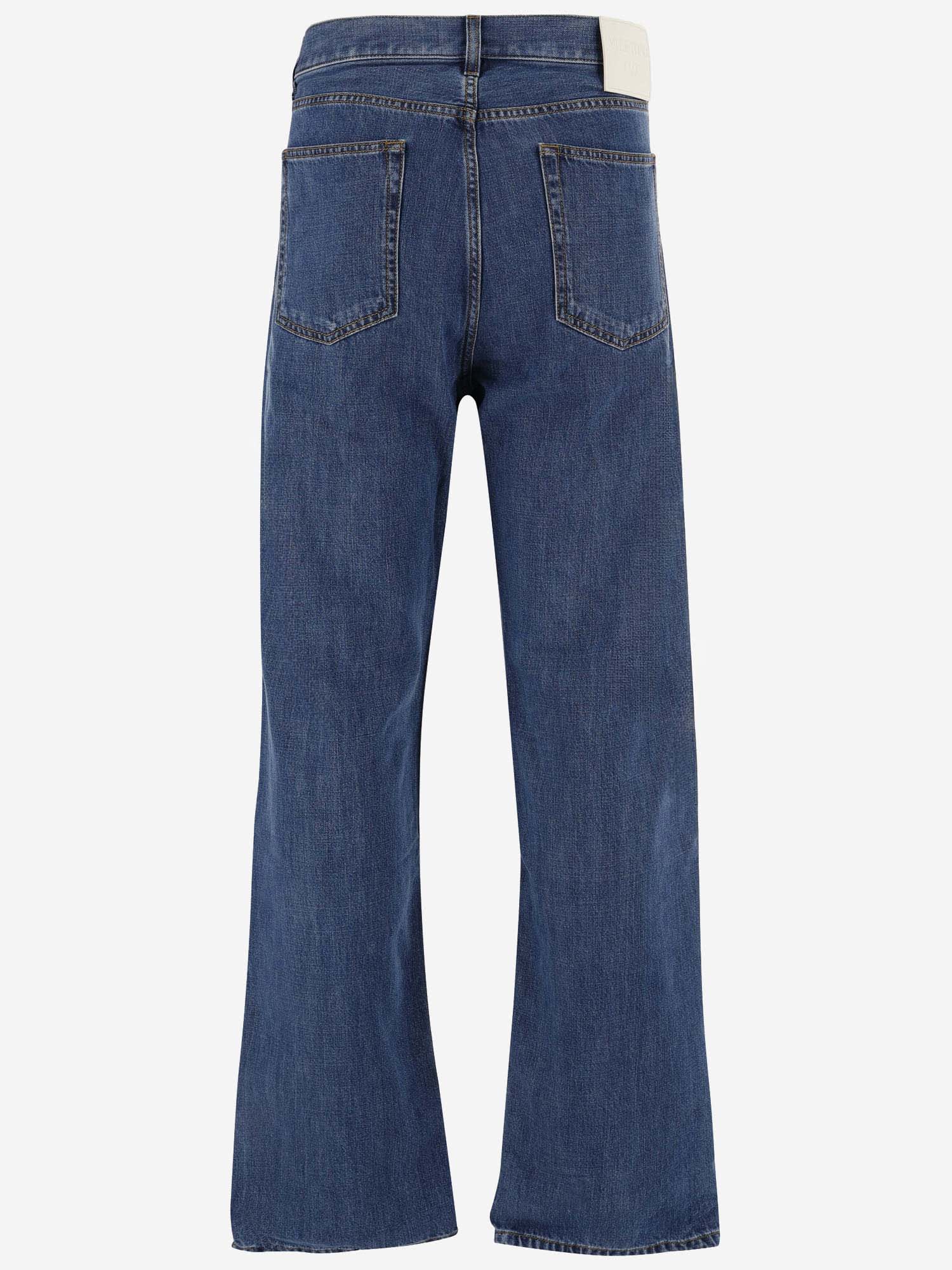 Shop Valentino Cotton Blend Denim Jeans