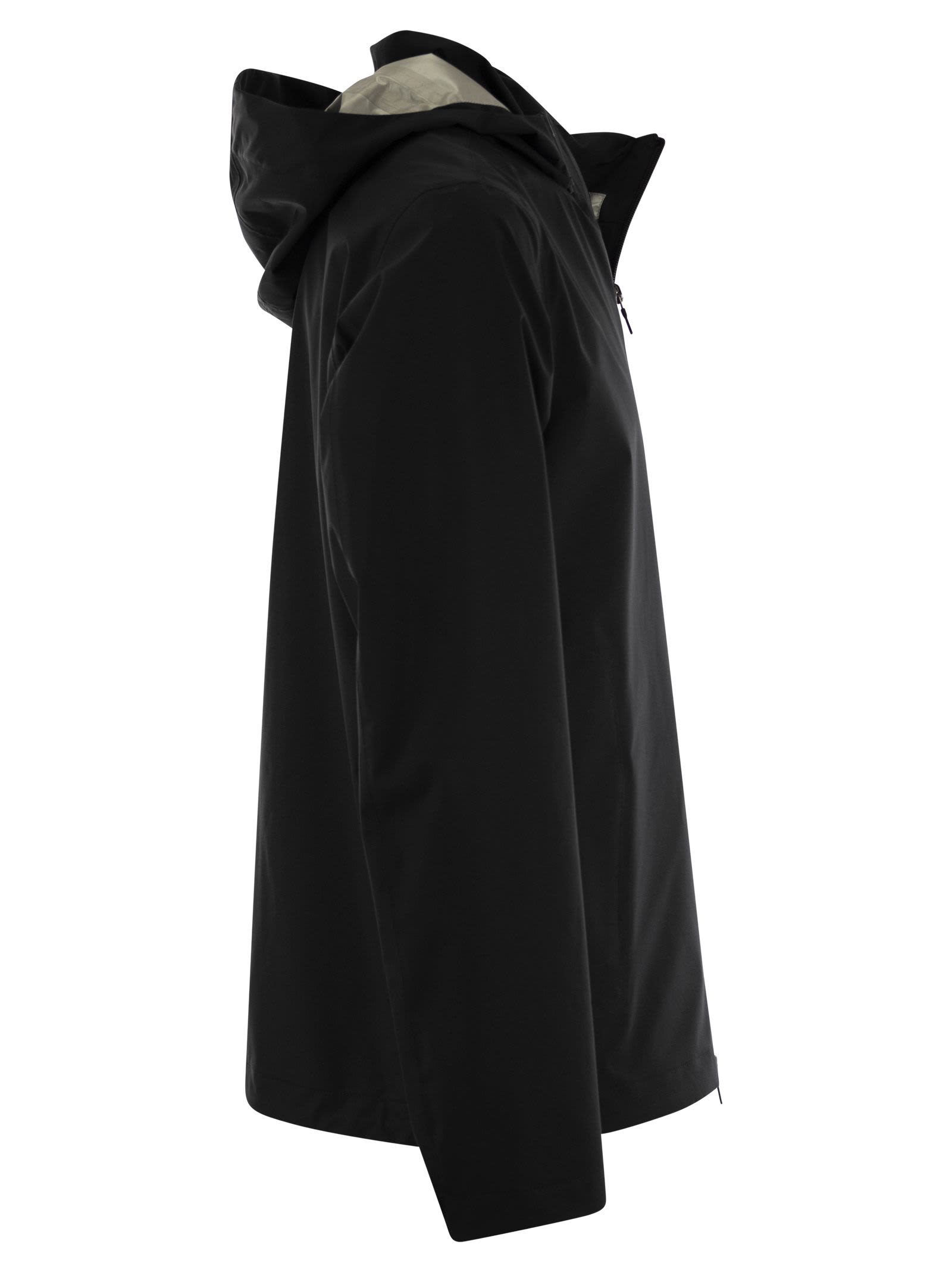 Herno Paclite Bomber Jacket In Black