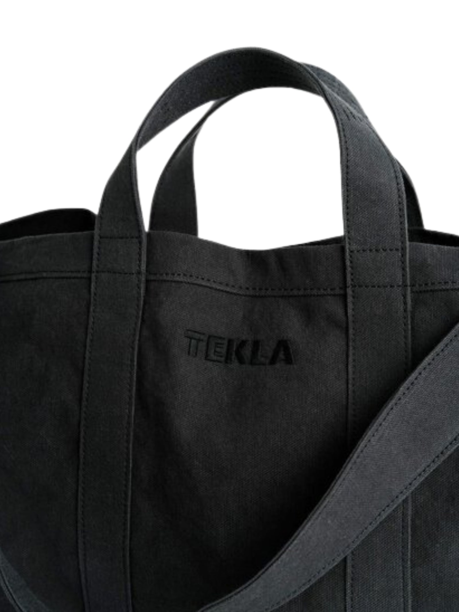 Tekla Top Handle And Shoulder Strap In Black
