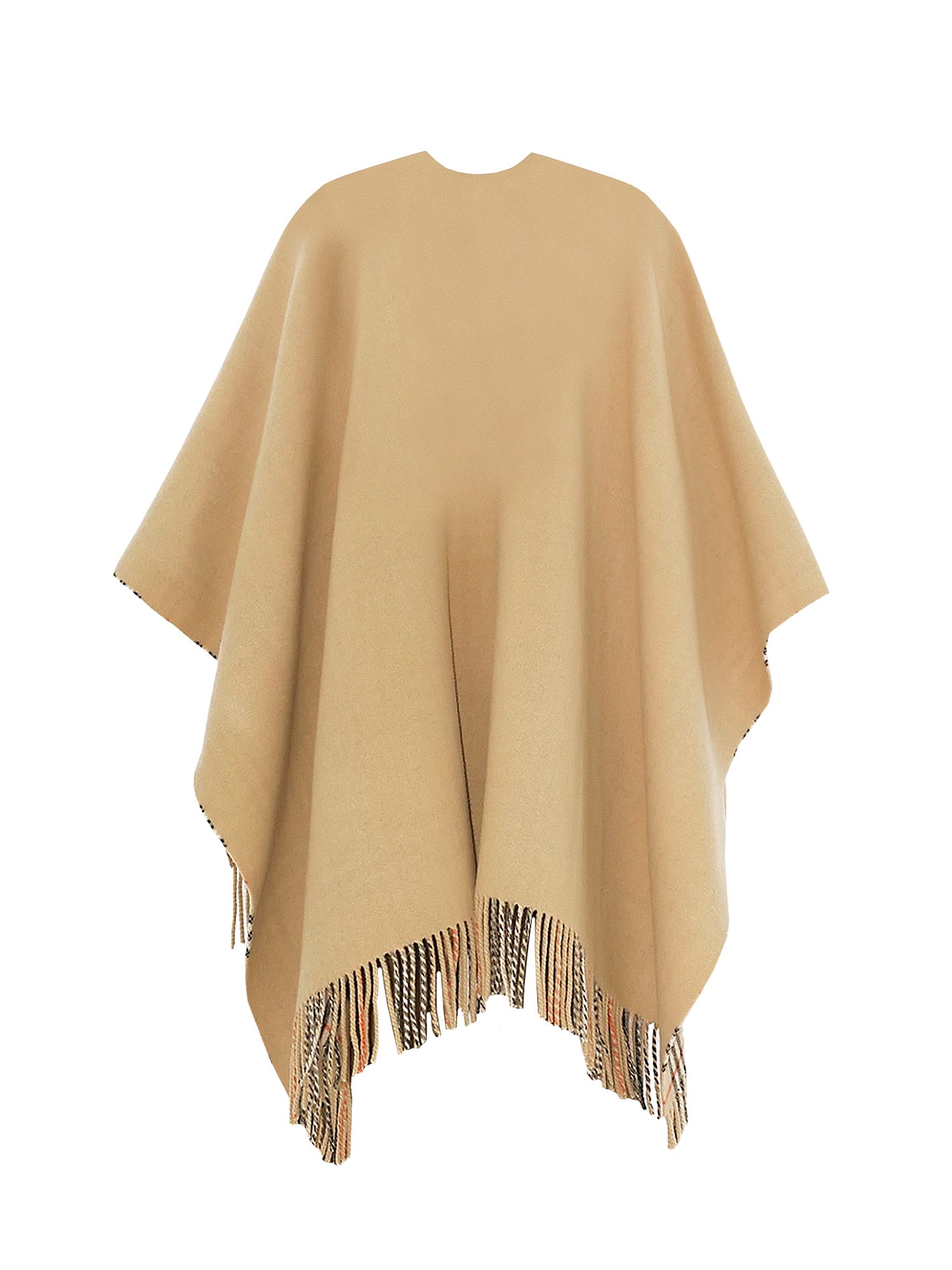 Shop Burberry Marsh Cape In Sand