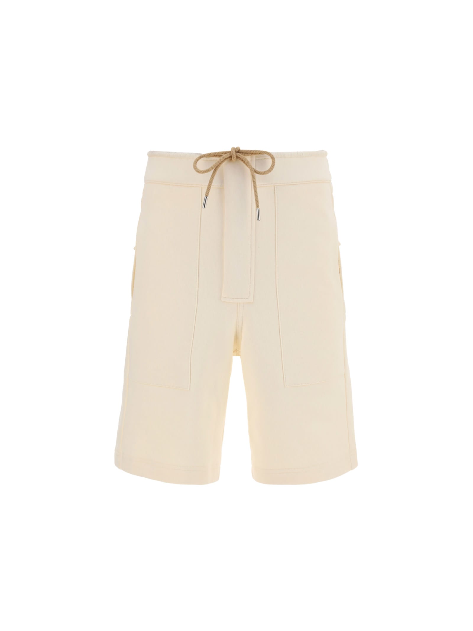 Ambush Drawstring-waist Track Shorts In Birch Ice