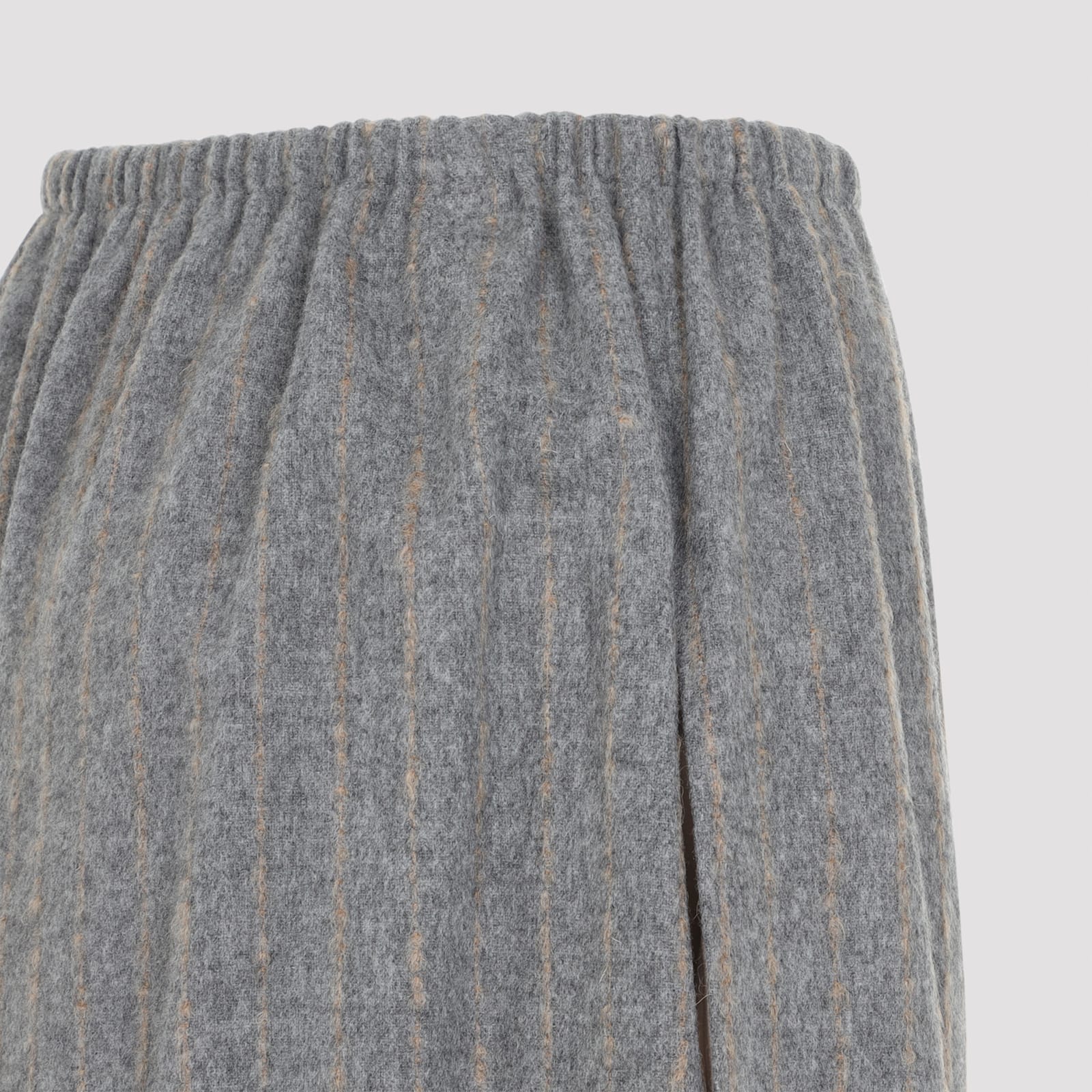 Carven Pull-on Skirt In Gray