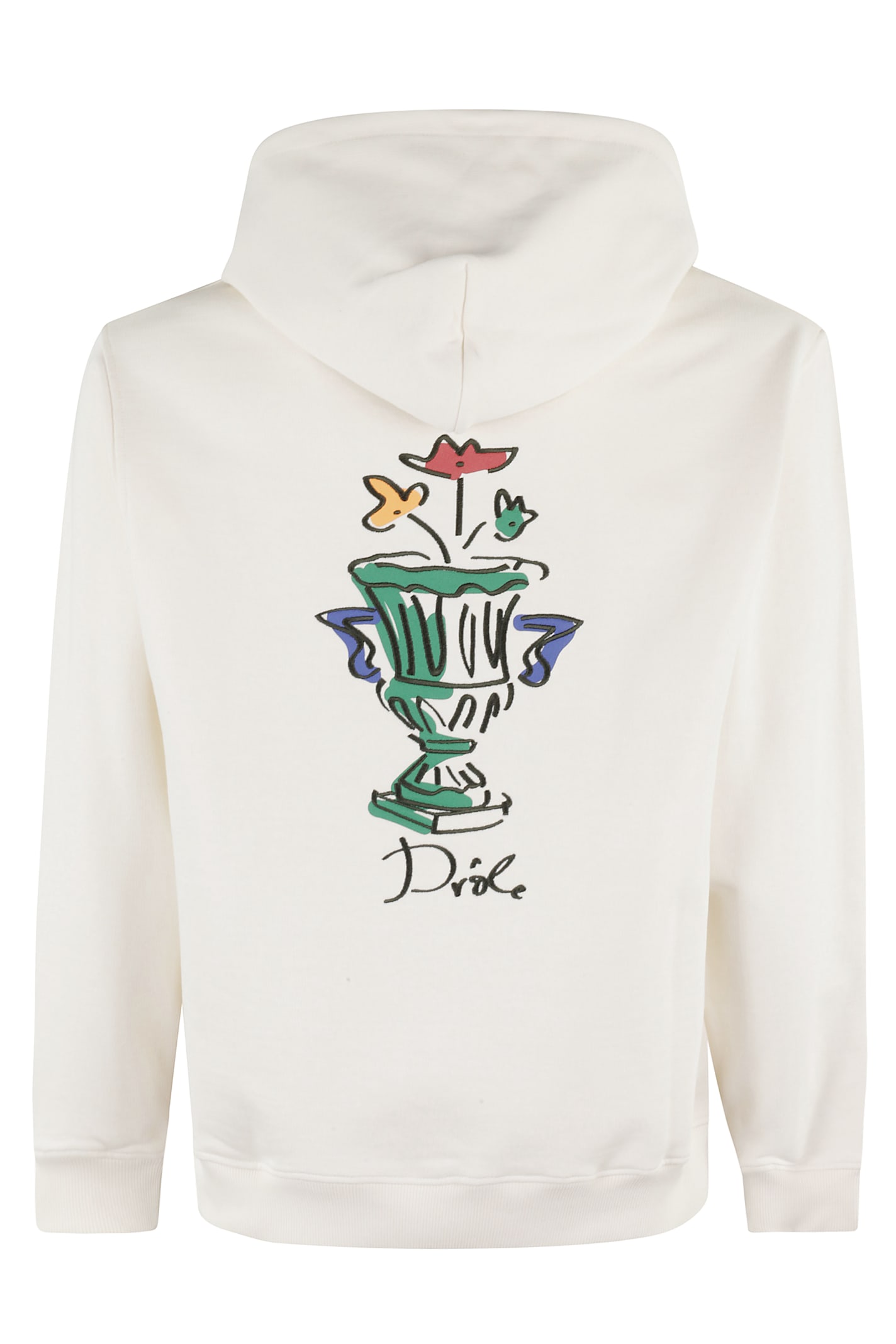 Drôle De Monsieur The Hoodie Vase In Cream