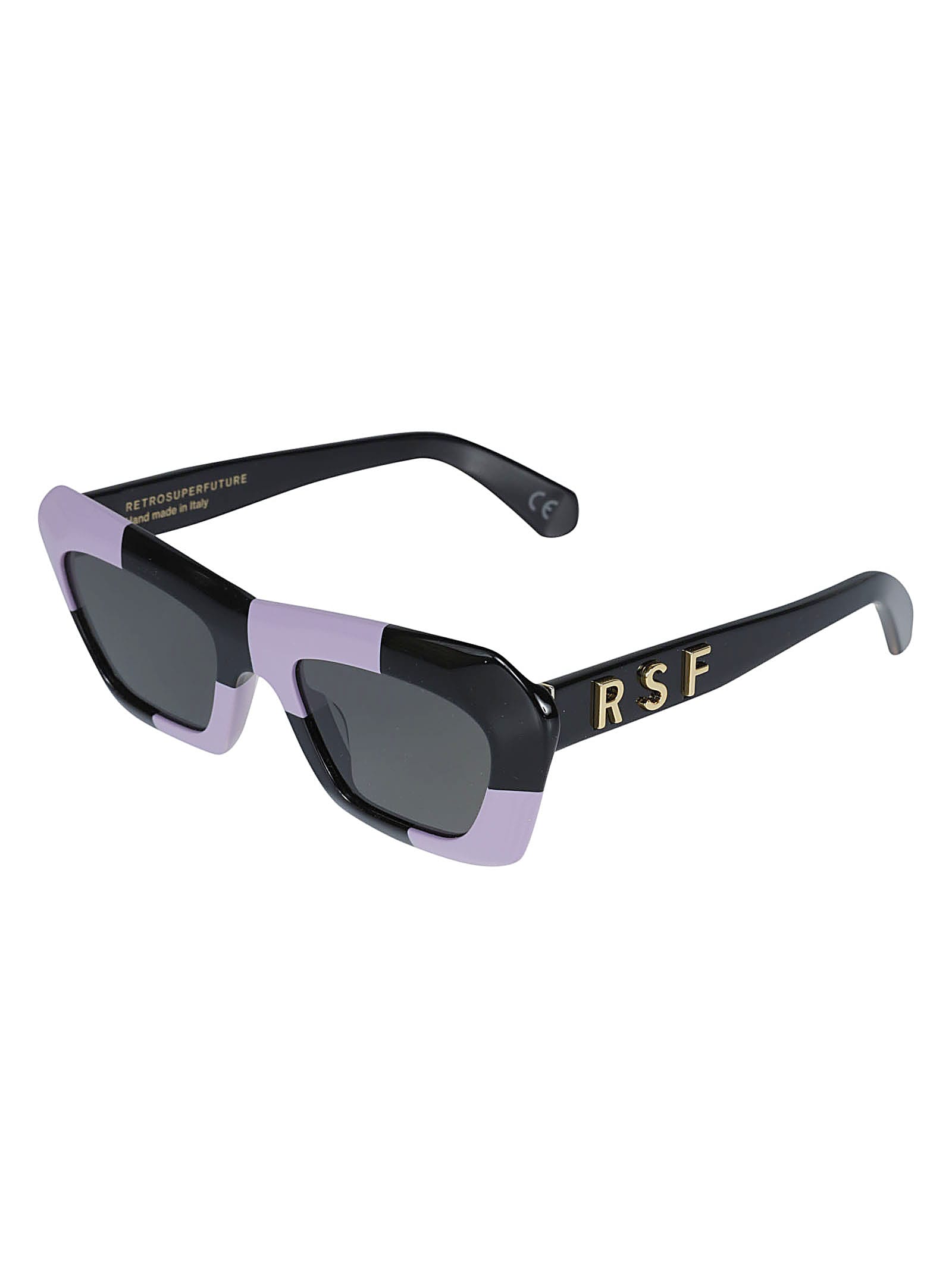 Shop Retrosuperfuture Zenya Sunglasses In Purple