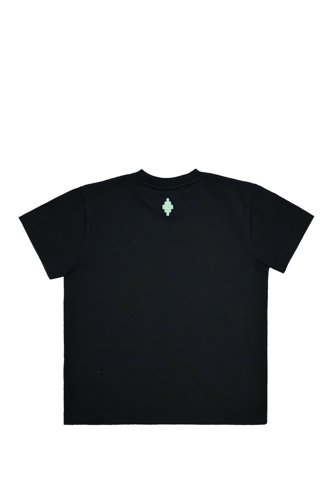 Marcelo Burlon County Of Milan Printed T-shirt In Black Li