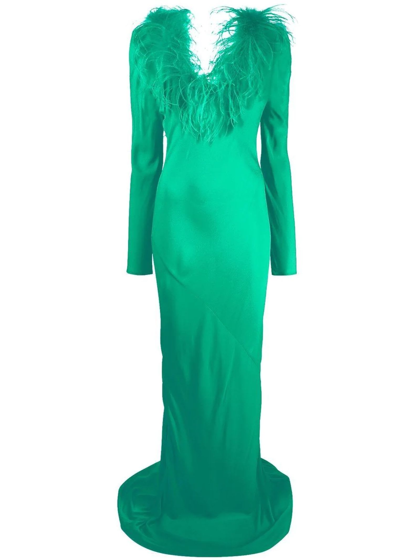 Giuseppe di Morabito Emerald Green Crepe Dress