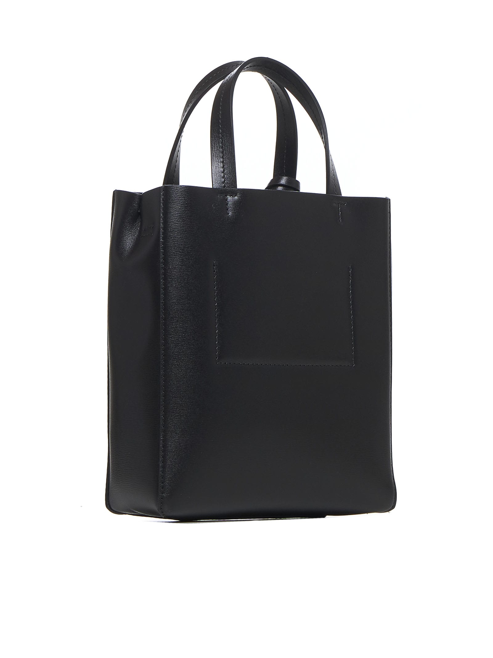 Shop Jil Sander Shoulder Bag In Nero