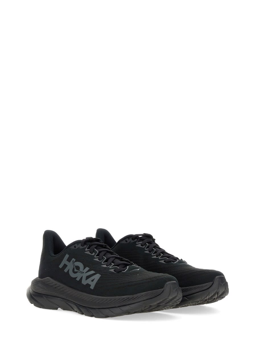 Shop Hoka Mach 5 Sneaker In Black