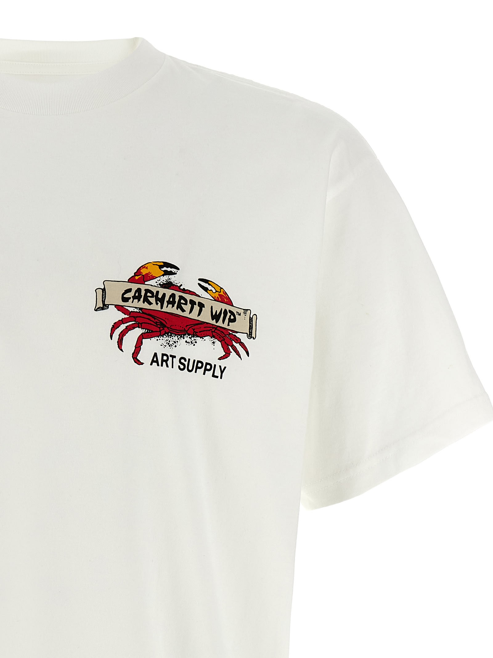 Carhartt Crab Paint T-shirt In Neutral