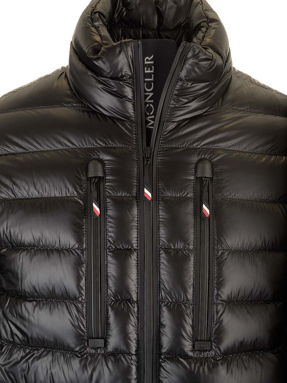 Shop Moncler Hers Short Down Jacket In Black